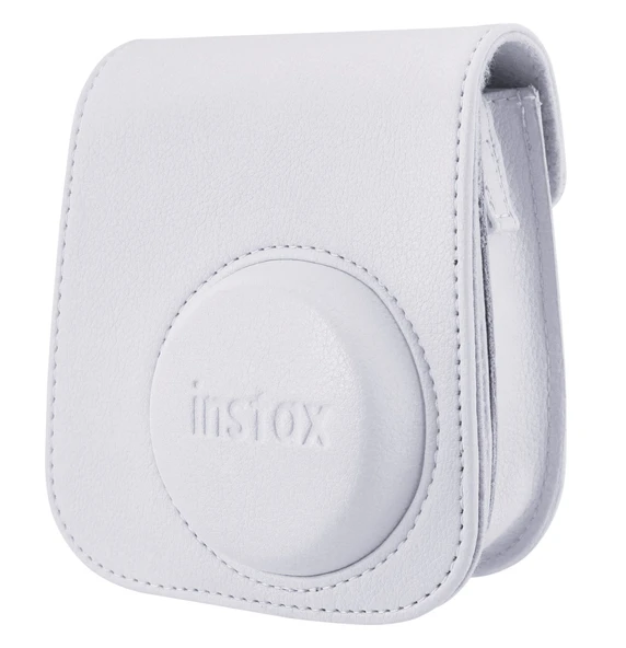 Fujifilm Instax Mini 12 Beyaz Fotoğraf Makinesi 10'lu Film Kare Albüm ve Deri Kılıf - 6