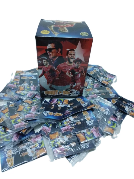 Hayal Sepeti şut ve gol YENİ SERİ 2024 Dünya Yıldızları Toplam 450adet Kutulu Futbol Kartı - 7