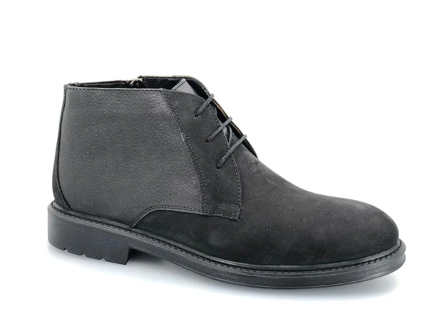 Boots 605 %100 Hakiki Deri Erkek Bağcıklı Chelsea Bot ürün görseli 1