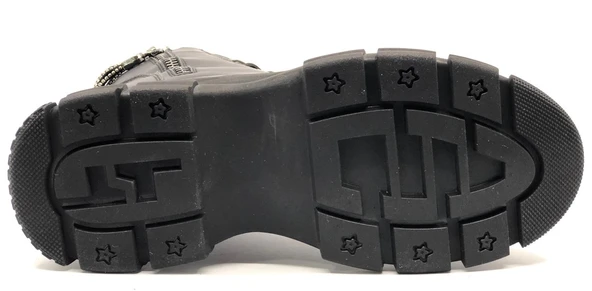 Gamelu Neptun Memory Kaucuk Kaymaz Taban Kadın Bot - Resim 6