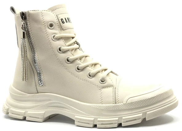 Gamelu Neptun Memory Kaucuk Kaymaz Taban Kadın Bot - Resim 7