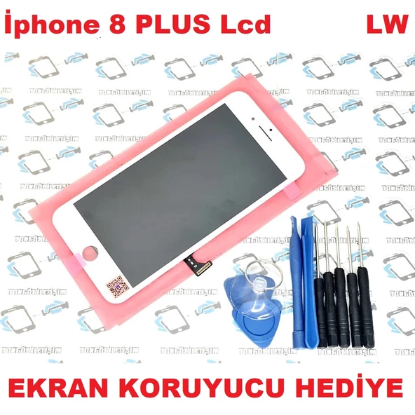 İphone 8 Plus Lcd Ekran Dokunmatik LW (Montaj Seti)