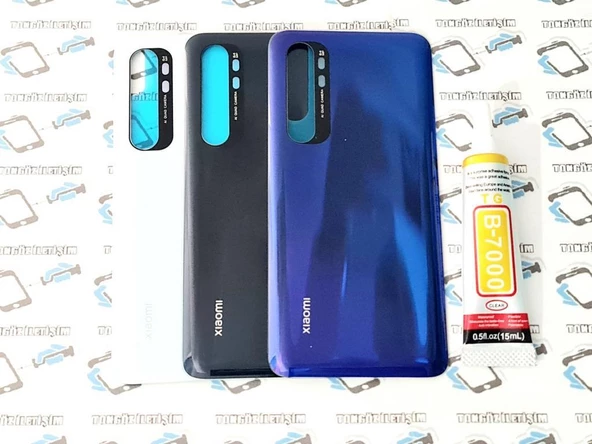Xiaomi Mi Note 10 Lite Arka Kapak Batarya Pil Kapağı (CAM) B-7000