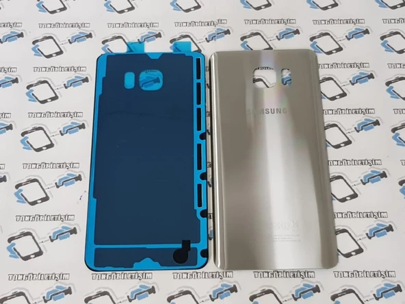 Samsung Galaxy Note 5 Arka Pil Batarya Kapağı (CAM) - 4