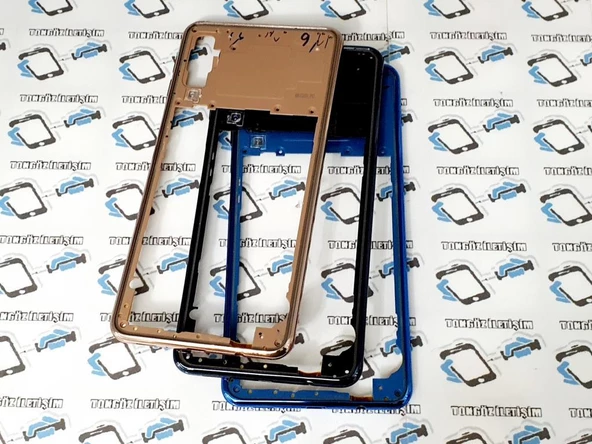 Samsung Galaxy A7 A750 (2018) kasa Arka Pil Kapağı (Yan Tuşlar) - 5
