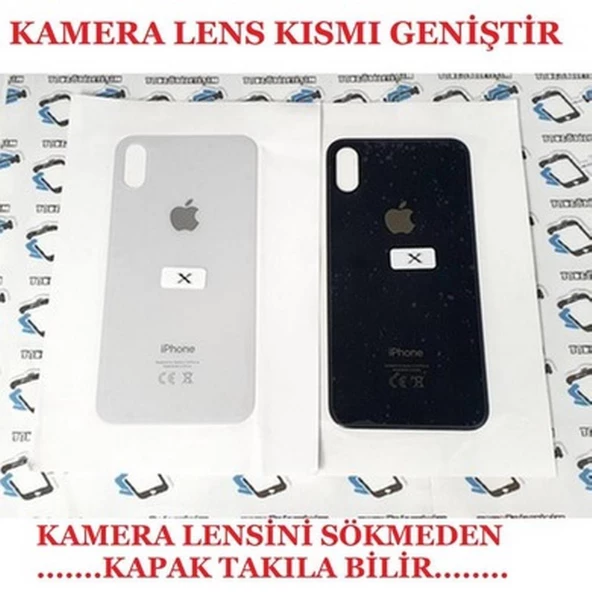 İphone X Arka Pil Batarya Kapağı (Orjinal CAM) - Resim 2