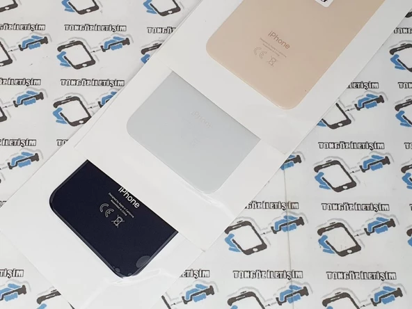 İphone 8 Arka Pil Batarya Kapağı (CAM) B-7000 - 3