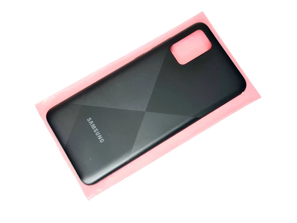 Samsung Galaxy A02S kasa Arka Pil Batarya Kapağı SİYAH - Resim 2