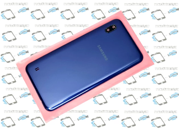 Samsung Galaxy A10 A105 Kasa Arka Pil Batarya Kapağı MAVİ