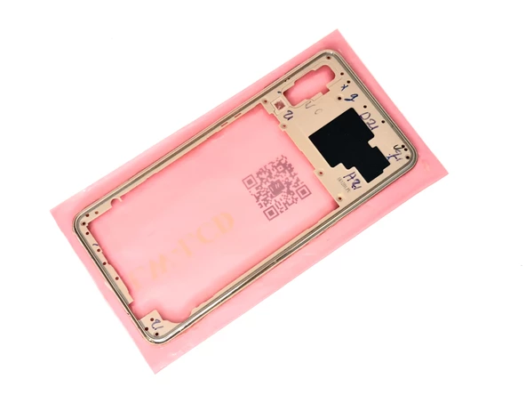 Samsung Galaxy A7 A750 (2018) kasa Arka Pil Batarya Kapağı GOLD - 3