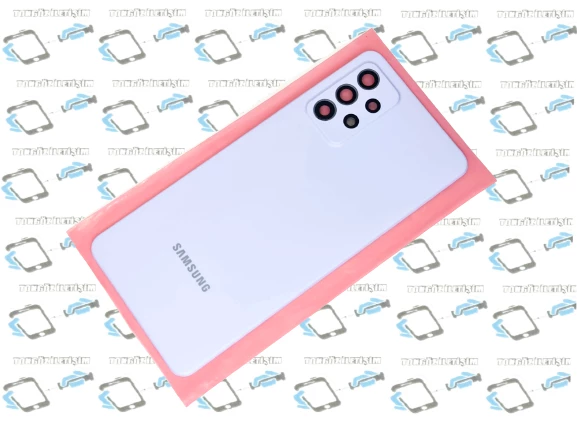 Samsung Galaxy A72 A725 Arka Pil Kapağı (Kamera Lensli) MAVİ