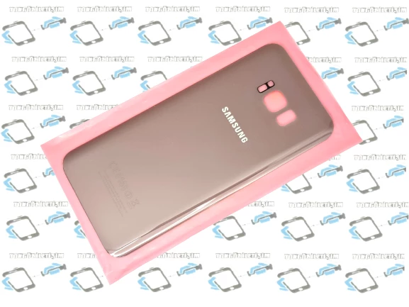 Samsung Galaxy S8 PLUS Arka Pil Batarya Kapağı (CAM) ROSE GOLD
