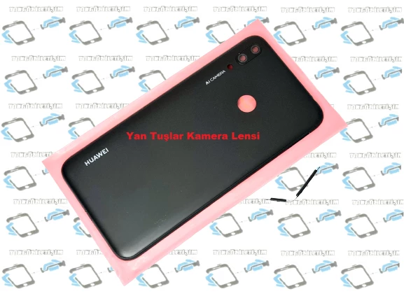 Tkgz Huawei Y7 2019 Full Kasa Arka Pil Batarya Kapağı SİYAH