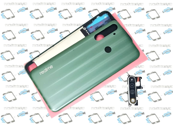 Tkgz Oppo Realme 6İ Kasa Arka Pil Batarya Kapağı YEŞİL