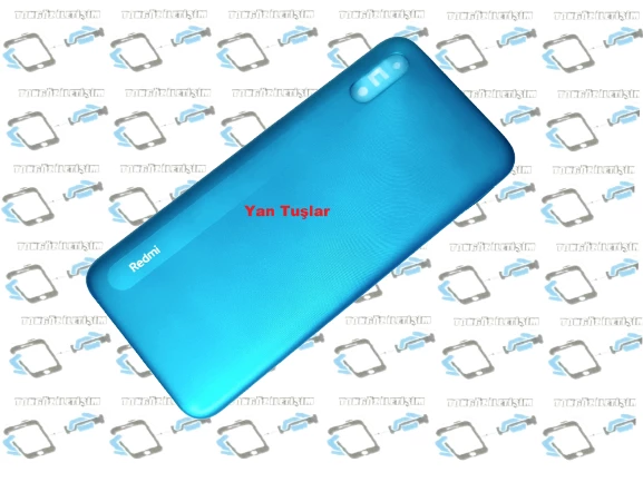 Tkgz Xiaomi Redmi 9A Kasa Arka Pil Batarya Kapağı MAVİ
