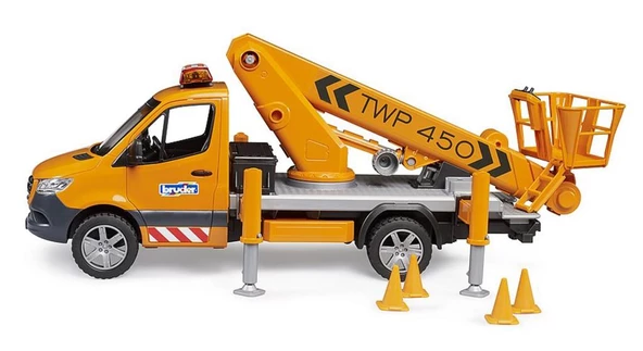 Bruder Mercedes Benz Sprinter Sepetli Vinç 02679 - 7