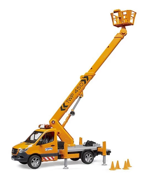 Bruder Mercedes Benz Sprinter Sepetli Vinç 02679 - 3