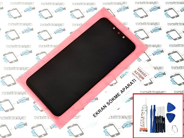 Huawei Mate 20 Lite Lcd Ekran Dokunmatik (SERVİS ORJINALİ)  B-7000 + TAMİR SETİ