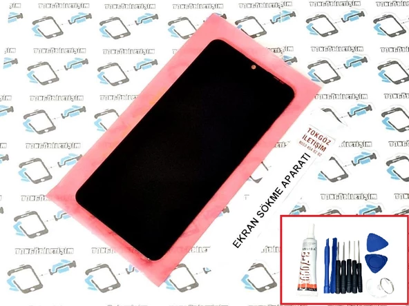 Huawei P30 Lite Lcd Ekran Dokunmatik (SERVİS ORJİNALİ)  B-7000 + TAMİR SETİ