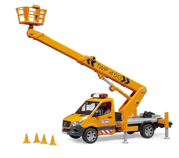 Bruder Mercedes Benz Sprinter Sepetli Vinç 02679 - 5