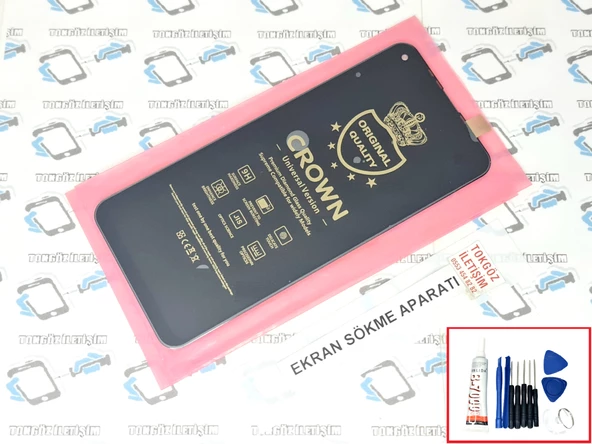 İnfinix HOT 9 Lcd Ekran Dokunmatik (SERVİS ORJINALİ) B-7000 + TAMİR SETİ