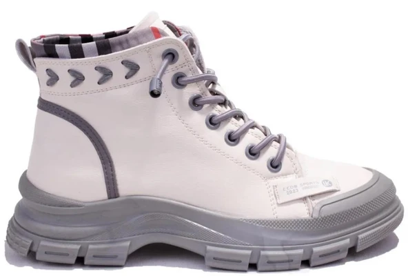 Gamelu Fade Memory Kaucuk Kaymaz Taban Unisex Kadın Bot - Resim 6