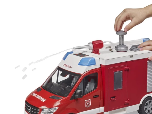 Bruder Mercedes Benz Merdivenli İtfaye Aracı BR02680 - 5