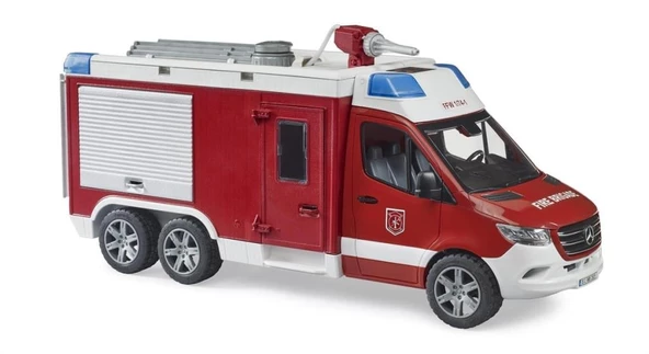 Bruder Mercedes Benz Merdivenli İtfaye Aracı BR02680 - 3
