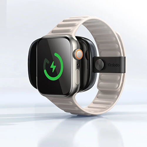 Mcdodo Apple Watch Için Taşınabilir Dijital Manyetik Kablosuz Şarj Aleti 1200 Mah 2.5 W MC-5230 - 3