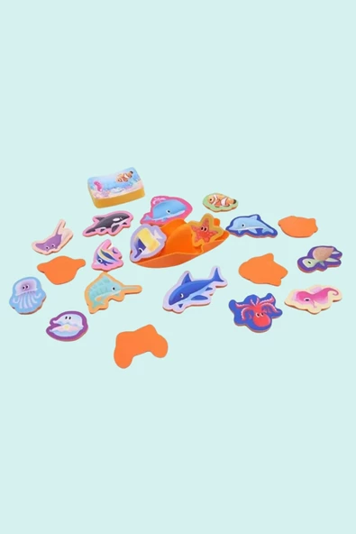 Banyo Puzzle Oyun Seti - Banyo Keyfi Bath Bliss | Bebek ve Çocuk Banyo Oyuncağı - 8