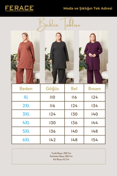 Kadın Büyük Beden İkili Takım - 2