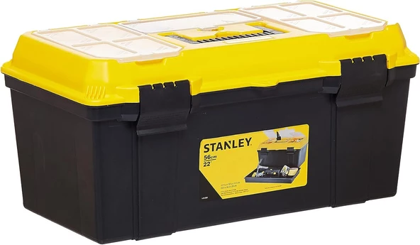 Stanley 1-71-951 Plastik Kilitli Takım Çantası-Sarı Kapaklı 22''