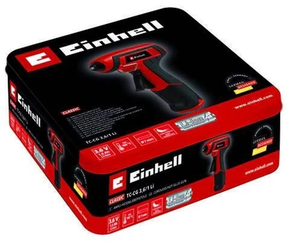 Einhell TC-CG 3.6/1 Li Akülü Silikon Mum Tabancası - Resim 3