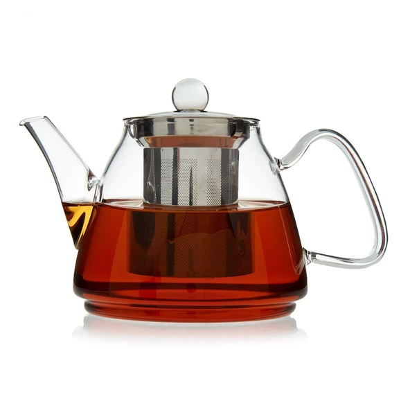 Glass In Love Borosilikat Süzgeçli Demlik 950 Ml