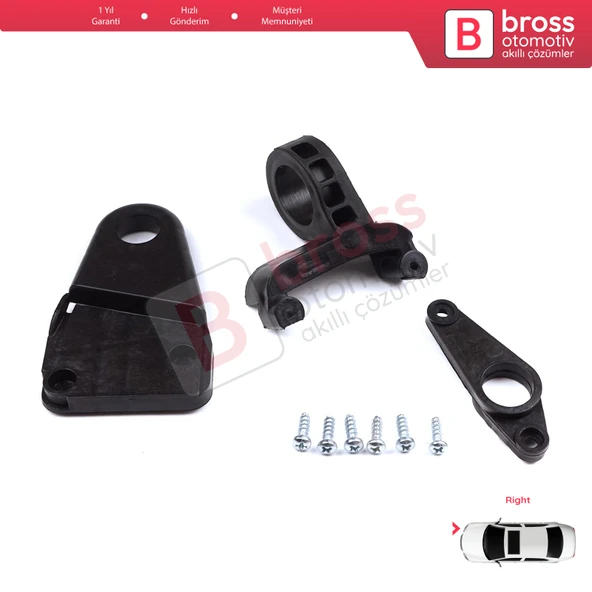 Skoda Octavia MK3 5E 2012-2019 5E0998226 İçin Sağ Ön Far Tamir Seti - 5