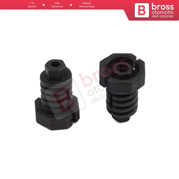 BMW 3 E36 6 E63 E64 Z3 63121387026 için 2 Adet Ön Far Ayar Vida Somun Klipsi - 4