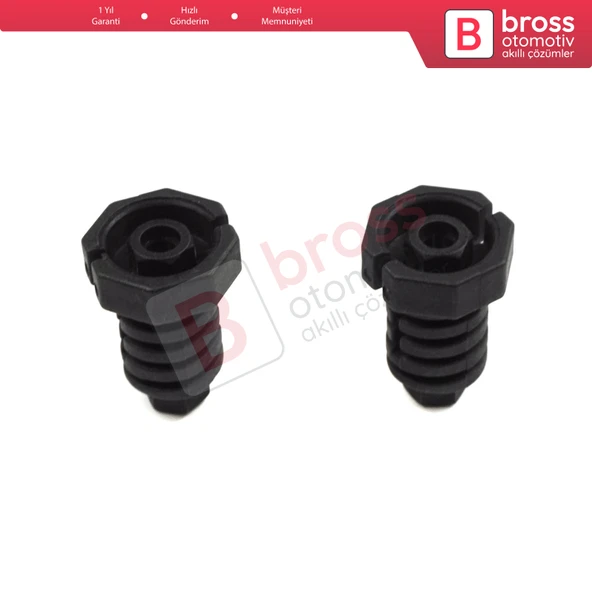 BMW 3 E36 6 E63 E64 Z3 63121387026 için 2 Adet Ön Far Ayar Vida Somun Klipsi - 5