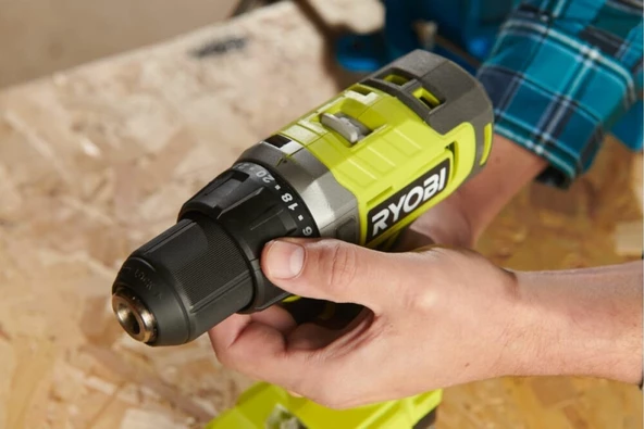 RYOBİ  RDD18-2C52S 18V Akülü Darbesiz Matkap  - T5133005522 - 6