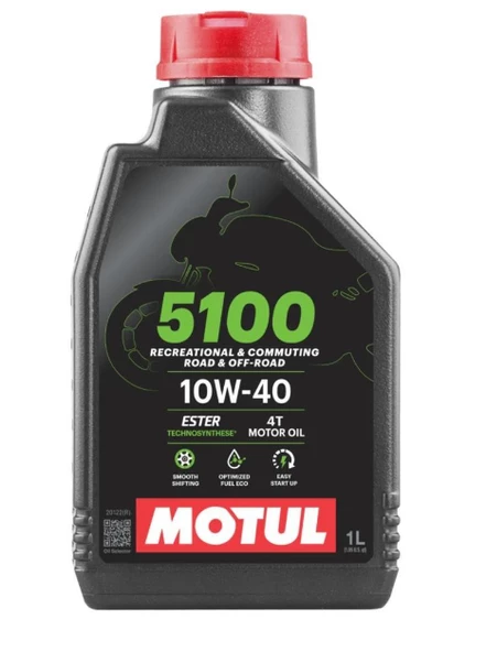 Motul 4T 5100 10W-40 1 L Motosiklet Yağı