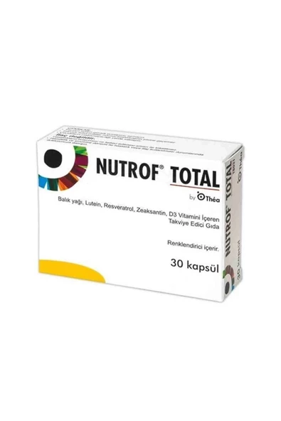 Nutrof Total 30 Kapsül ürün görseli 1