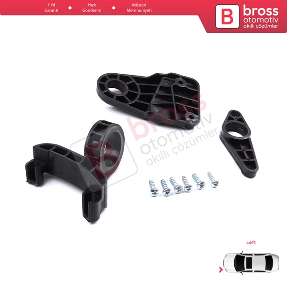 Skoda Octavia MK3 5E 2012-2019 5E0998225 İçin Sol Ön Far Tamir Seti - 3