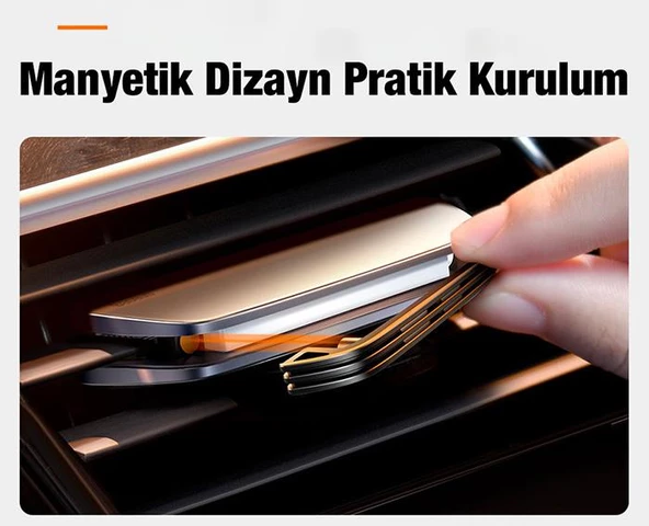 Baseus Metal Paddle Araç Havalandırma Bölmesi Hava Spreyi Oto Kokusu - 10