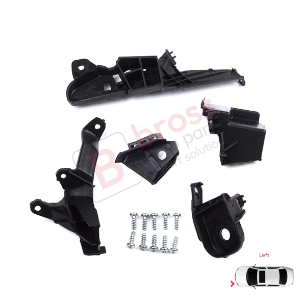 Renault Clio MK5 B7 BF 2019-On 260E70544R İçin Sol Ön Far Tamir Seti ürün görseli 1