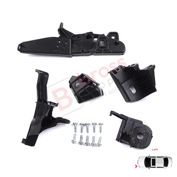 Renault Clio MK5 B7 BF 2019-On 260E70544R İçin Sol Ön Far Tamir Seti - Resim 2