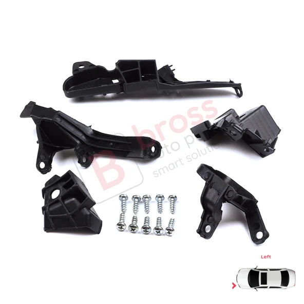 Renault Clio MK5 B7 BF 2019-On 260E70544R İçin Sol Ön Far Tamir Seti - Resim 5