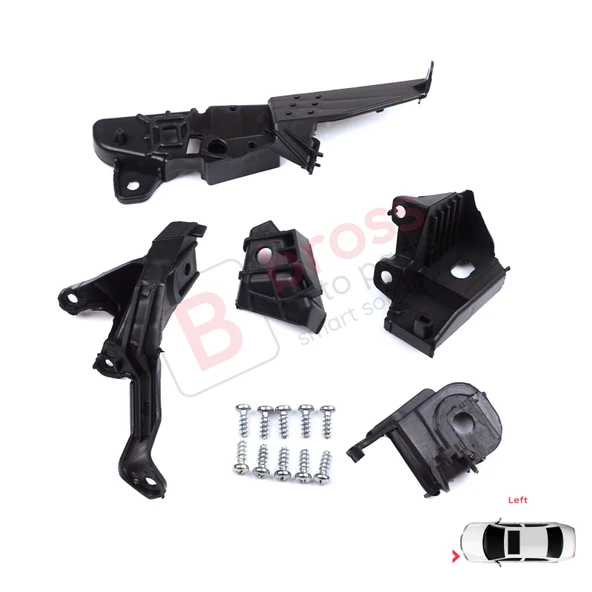 Renault Clio MK5 B7 BF 2019-On 260E70544R İçin Sol Ön Far Tamir Seti - Resim 3