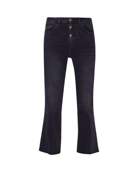 Liu.Jo Milano Bootcut Kısa Paça Jean - 3