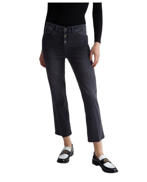 Liu.Jo Milano Bootcut Kısa Paça Jean