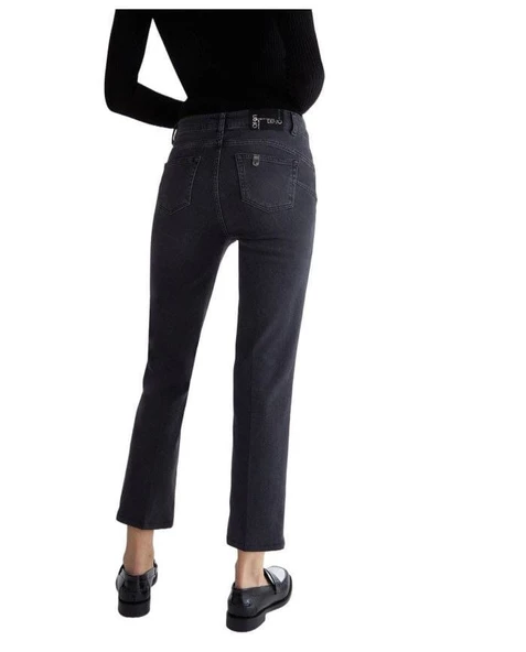 Liu.Jo Milano Bootcut Kısa Paça Jean - 2