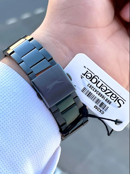 Slazenger Çelik Kordon İç Fonksiyonları Aktif 5 Atm Suya Dayanıklı Erkek Kol Saati ESL.9.14936.2.03 - Resim 5